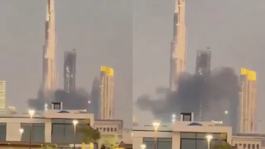 Iran hitting BURJALKHALIFA