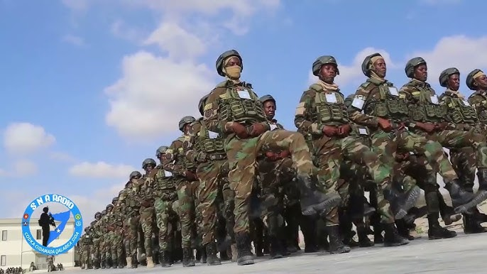 Somali National Army Prade